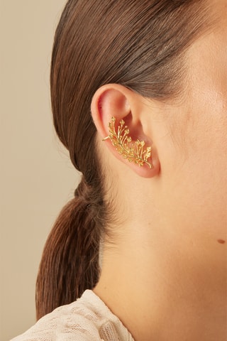 Boucle d’oreille - Argent plaqué or jaune