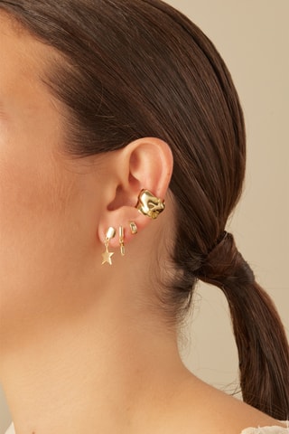Earcuff - Plaqué or jaune
