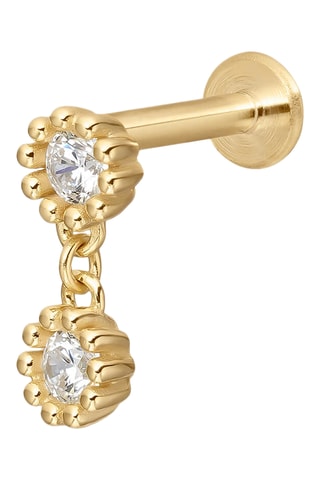 Piercing - Argent plaqué or jaune