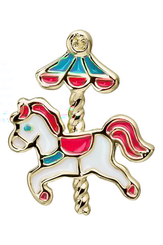 Oorbel - Zilver Doublé Geelgoud