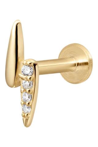 Piercing - Argent plaqué or jaune