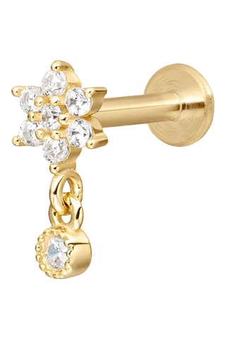 Piercing - Argent plaqué or jaune