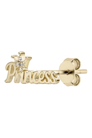 Oorbel - Zilver Doublé Geelgoud