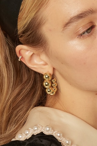 Créoles - Plaqué or jaune