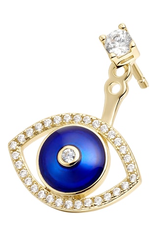 Oorbel - Zilver Doublé Geelgoud