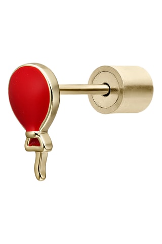 Oorbel - Zilver Doublé Geelgoud