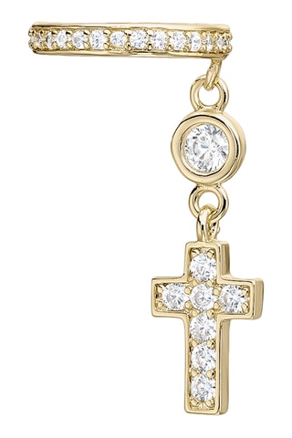 Earcuff - Argent plaqué or jaune