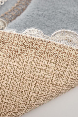 2 tapis de bain - Gris - 50 x 60 cm et 60 x 100 cm