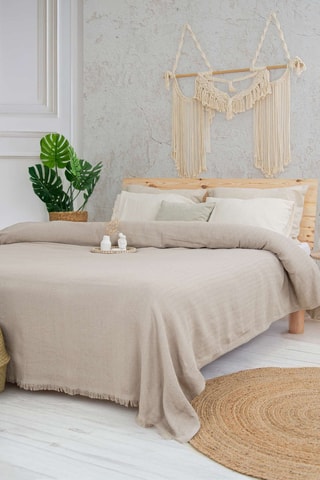 Couvre-lit Double pique - Beige