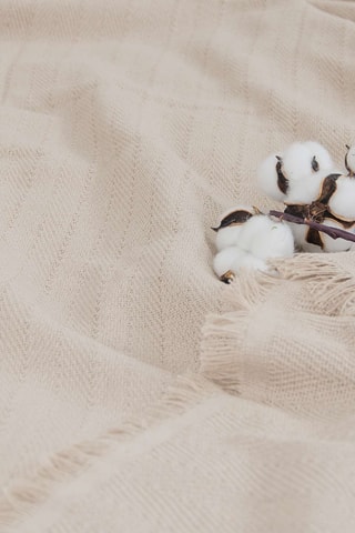 Couvre-lit Double pique - Beige