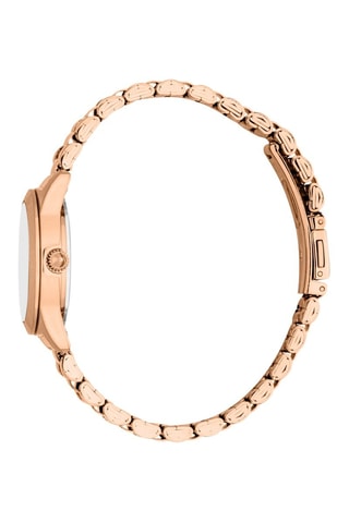 Stalen Quartz horloge met Tsjechische Kristallen