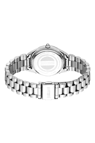 Stalen Quartz Horloge - Zilverkleurig