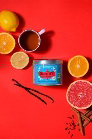 Té Prince Vladimir ecológico - Cítricos, vainilla y especias - Lata de metal - 100 g