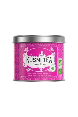 Té Sweet Love ecológico - Guaraná, pimienta rosa y especias -  Lata de metal - 100 g