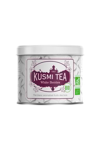 Té White Berries ecológico - Frutos rojos - Lata de metal - 90 g
