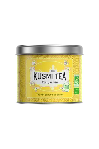 Té verde jazmín ecológico - Lata de metal - 90 g