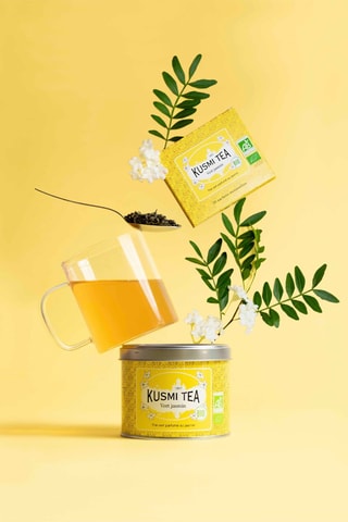 Té verde jazmín ecológico - Lata de metal - 90 g