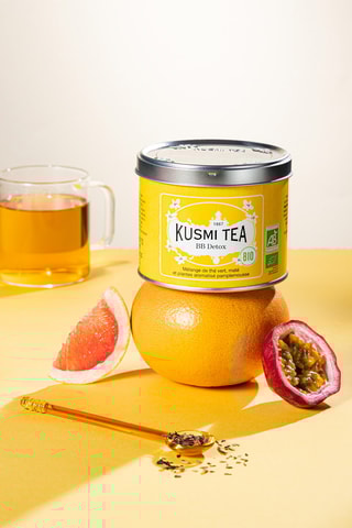 Té BB Detox ecológico - Mate y pomelo - Lata de metal - 100 g