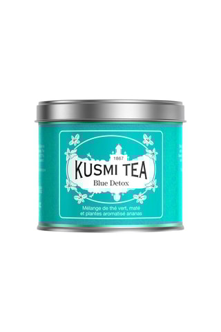 Té Blue Detox - Mate y piña - Lata de metal - 100 g