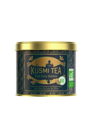 Té Earl Grey Intense ecológico - Bergamota, limón y lima - Lata de metal - 100 g