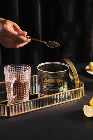 Té Earl Grey Intense ecológico - Bergamota, limón y lima - Lata de metal - 100 g