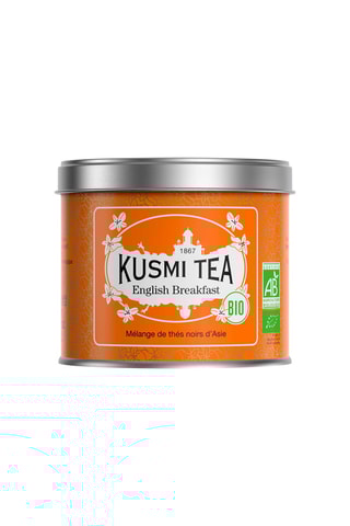 Té English Breakfast ecológico Assam y Ceylan - Lata de metal - 100 g