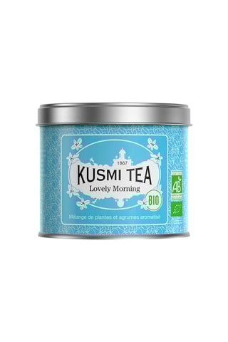 Té Lovely Morning ecológico - Mate, limón, guaraná y pomelo - Lata de metal - 100 g