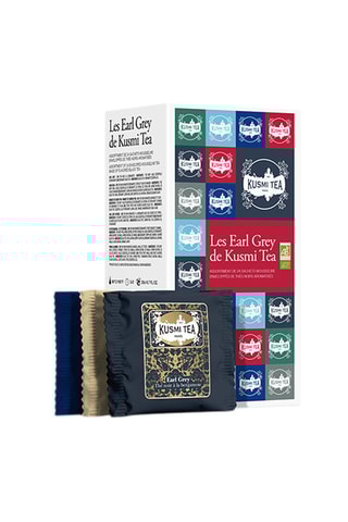 Surtido de tés Earl Grey ecológicos - 24 bolsitas de muselina - 48 g