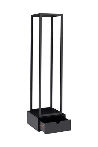 Leñero vertical - Negro