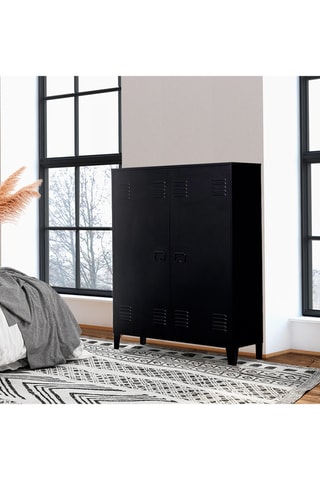 Mueble de 2 puertas Storen - 75 x 110 x 33 cm