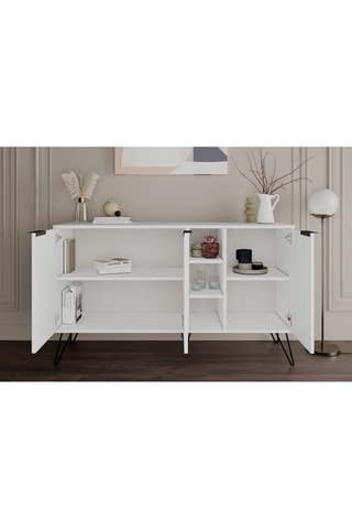 Buffet - 3 portes - 142 x 83 x 35,6 cm