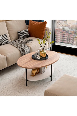 Table basse - 90 x 60 x 36 cm