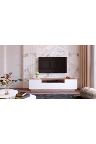 Meuble TV 3 tiroirs - 180 x 44,6 x 44,5 cm
