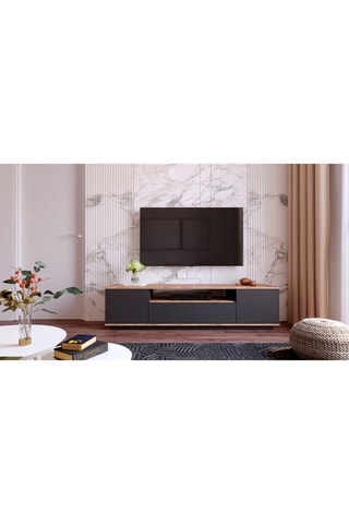 Meuble TV 3 tiroirs - 180 x 44,6 x 44,5 cm