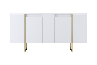 Buffet 4 portes - 160 x 80 x 35 cm