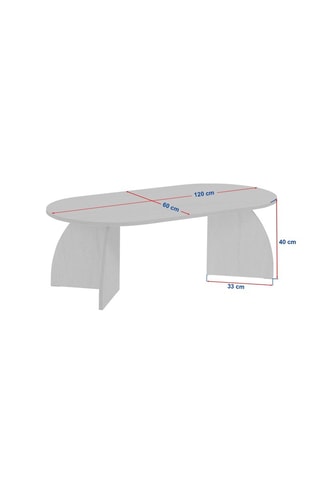 Table basse - 120 x 40 x 60 cm