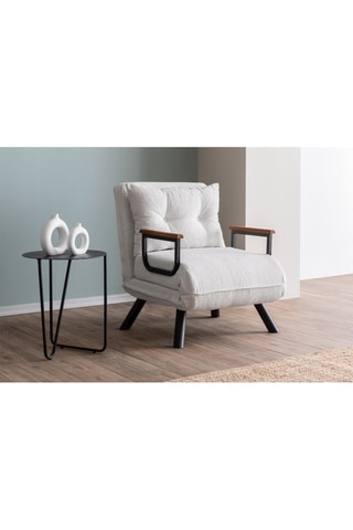 Fauteuil convertible - Crème