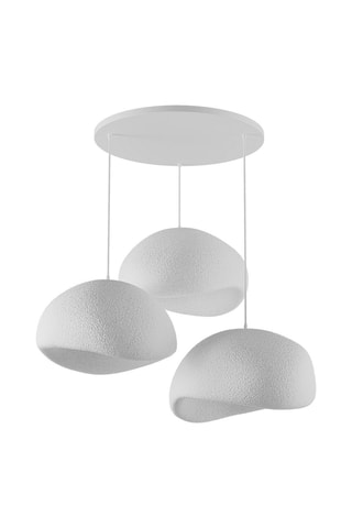 Lámpara de techo - Gris - 3 x 40 W