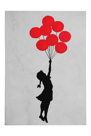 Cuadro "Niña con globo" - Banksy - 50 x 70 cm