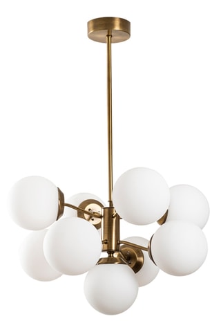 Hanglamp Mudoni - Goudkleurig - 9 x 100 W