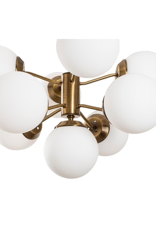 Hanglamp Mudoni - Goudkleurig - 9 x 100 W