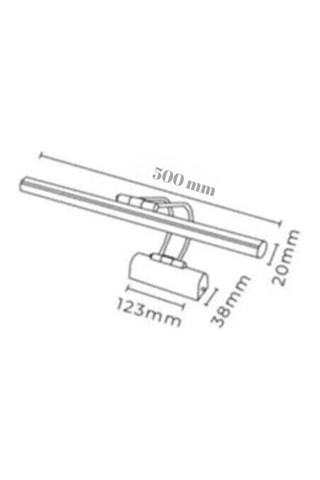 Aplique mural LED Flüt - Dorado - 9 W