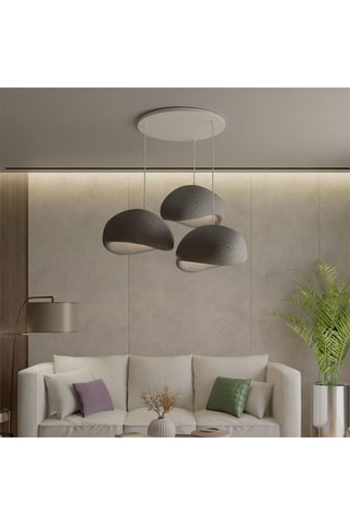 Lámpara de techo - Gris oscuro - 40 W