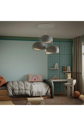 Lámpara de techo - Gris oscuro - 40 W