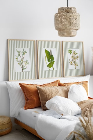 3 cuadros de madera - Beige - 50 x 70 cm