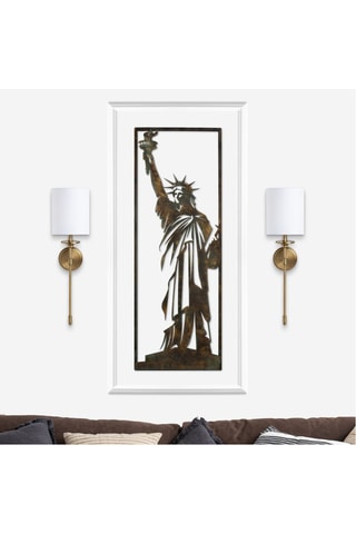 Placa mural - Bronce - 32 x 90 cm