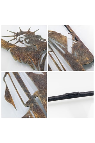 Placa mural - Bronce - 32 x 90 cm