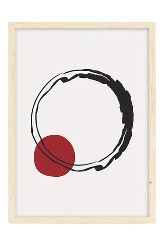 3 cuadros de madera - Negro - 50 x 70 x 2 cm