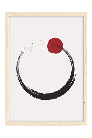 3 cuadros de madera - Negro - 50 x 70 x 2 cm