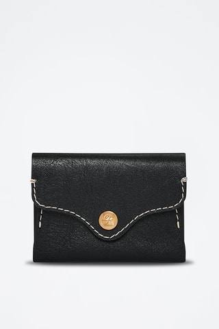 Porte-cartes en cuir Heritage Noir